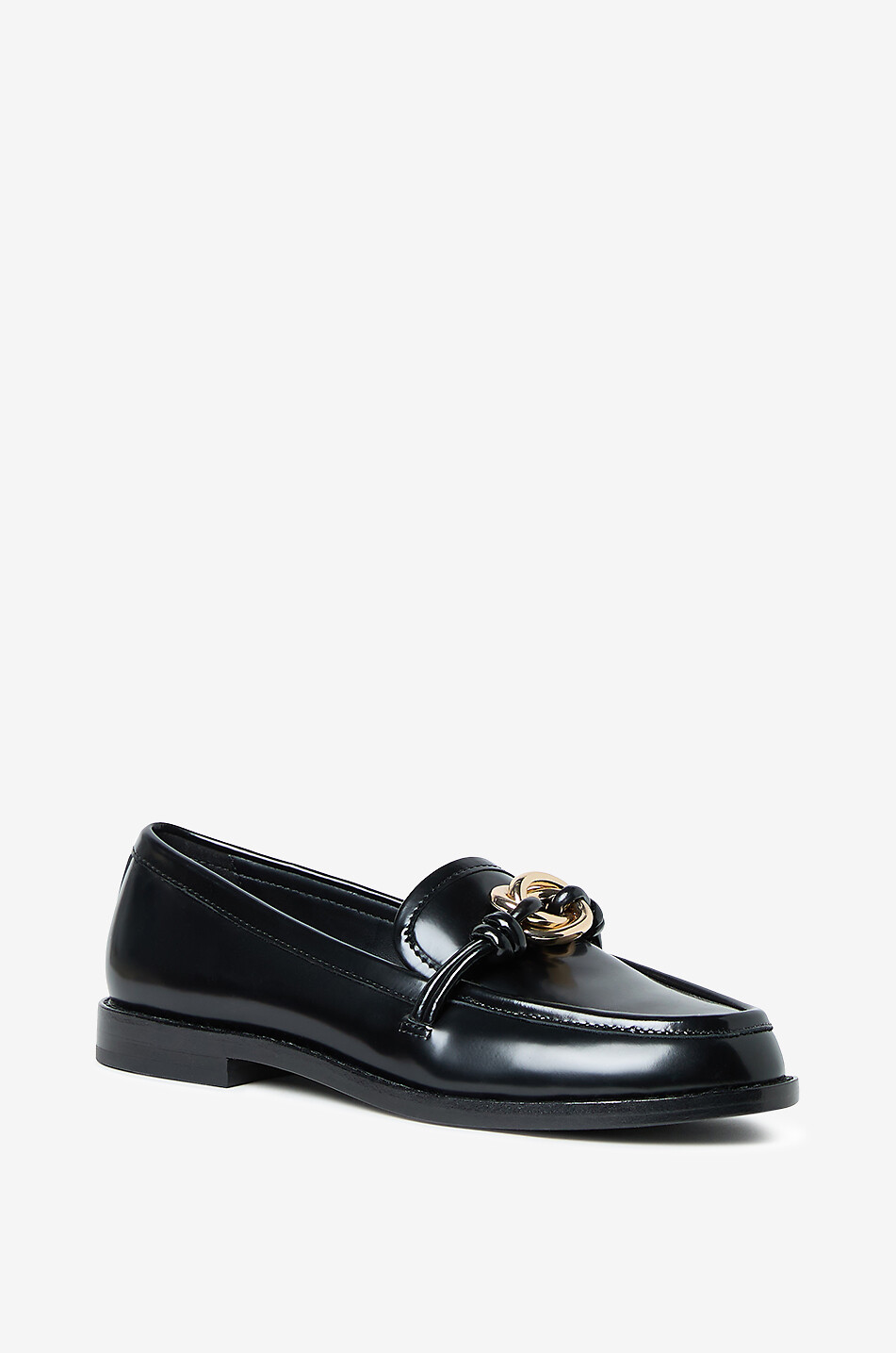 LOEFFLER RANDALL Roma patent leather loafers Women BLACK 1