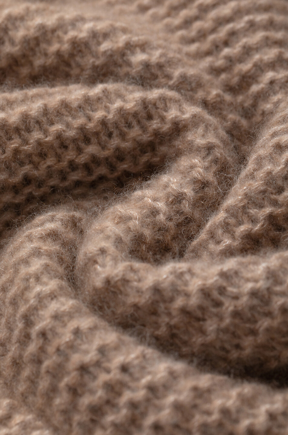 LU REN Cardigan à capuche en cachemire et soie Breezy Femme CAMEL 5