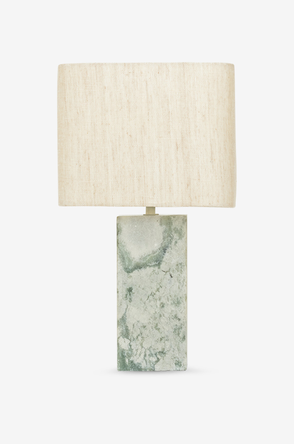 Lampe de table en marbre et lin Suvi