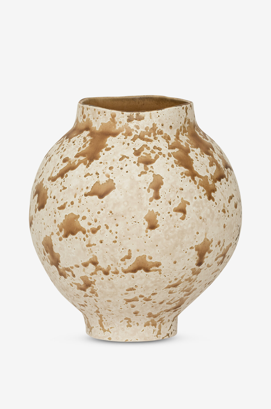 URBAN NATURE CULTURE AMSTERDAM Keramik-Vase Heron Starfish Haus BEIGE 2