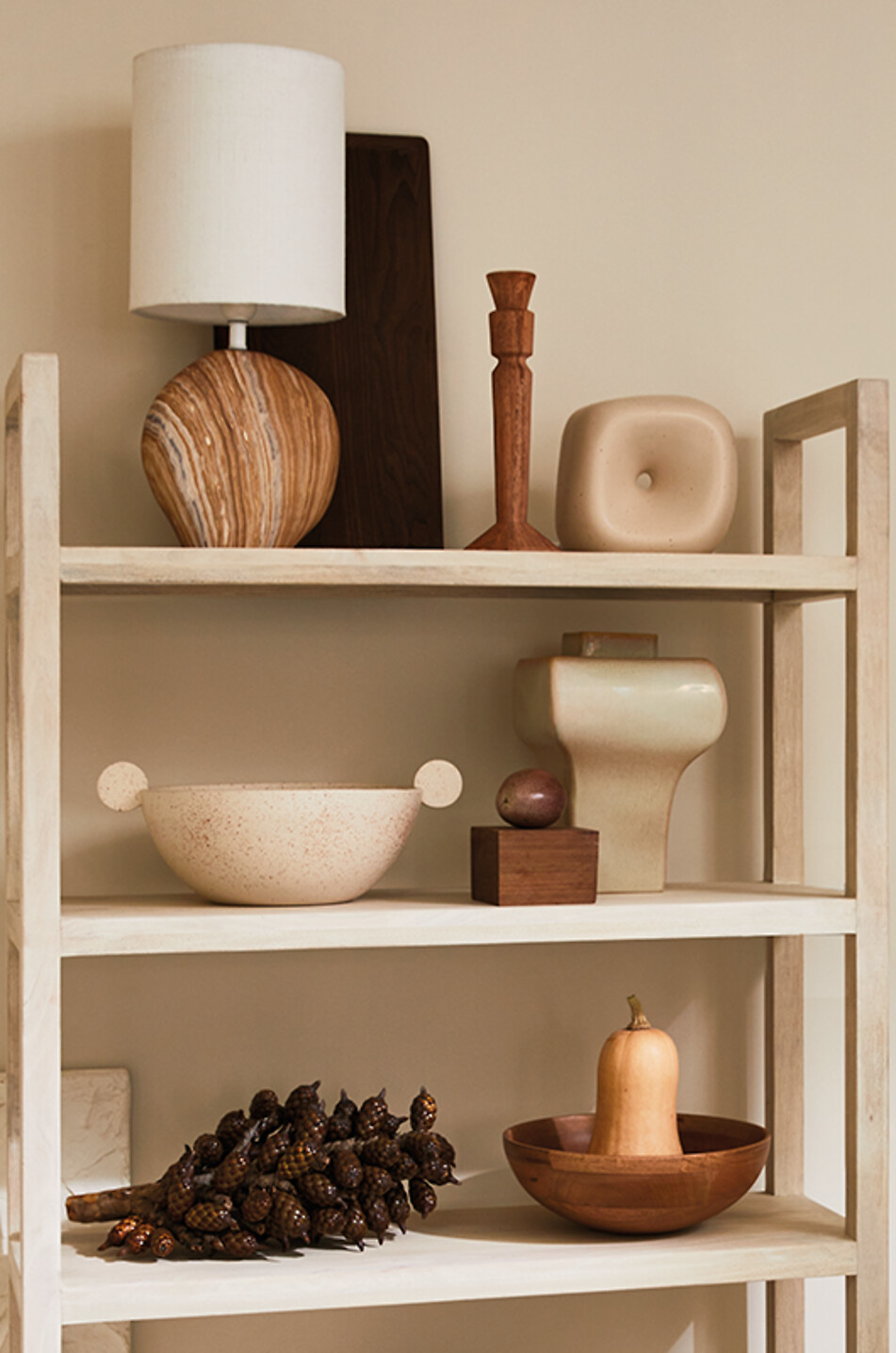 URBAN NATURE CULTURE AMSTERDAM Fratelli set of 2 decorative objects Home Medium beige 4