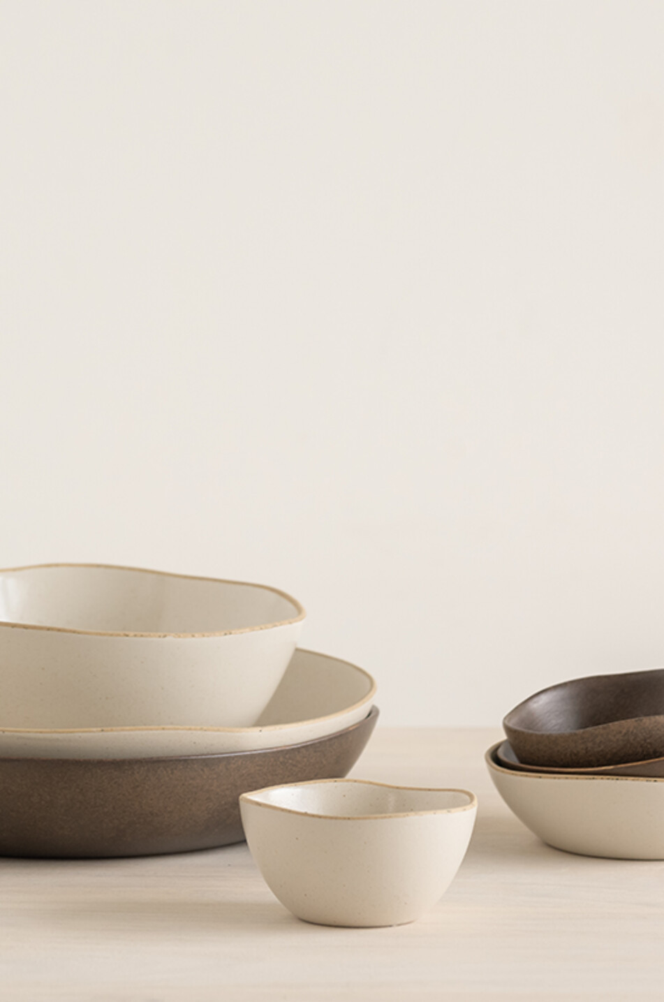 URBAN NATURE CULTURE AMSTERDAM Ateljé ceramic tapas bowl - D115 Home BROWN 3