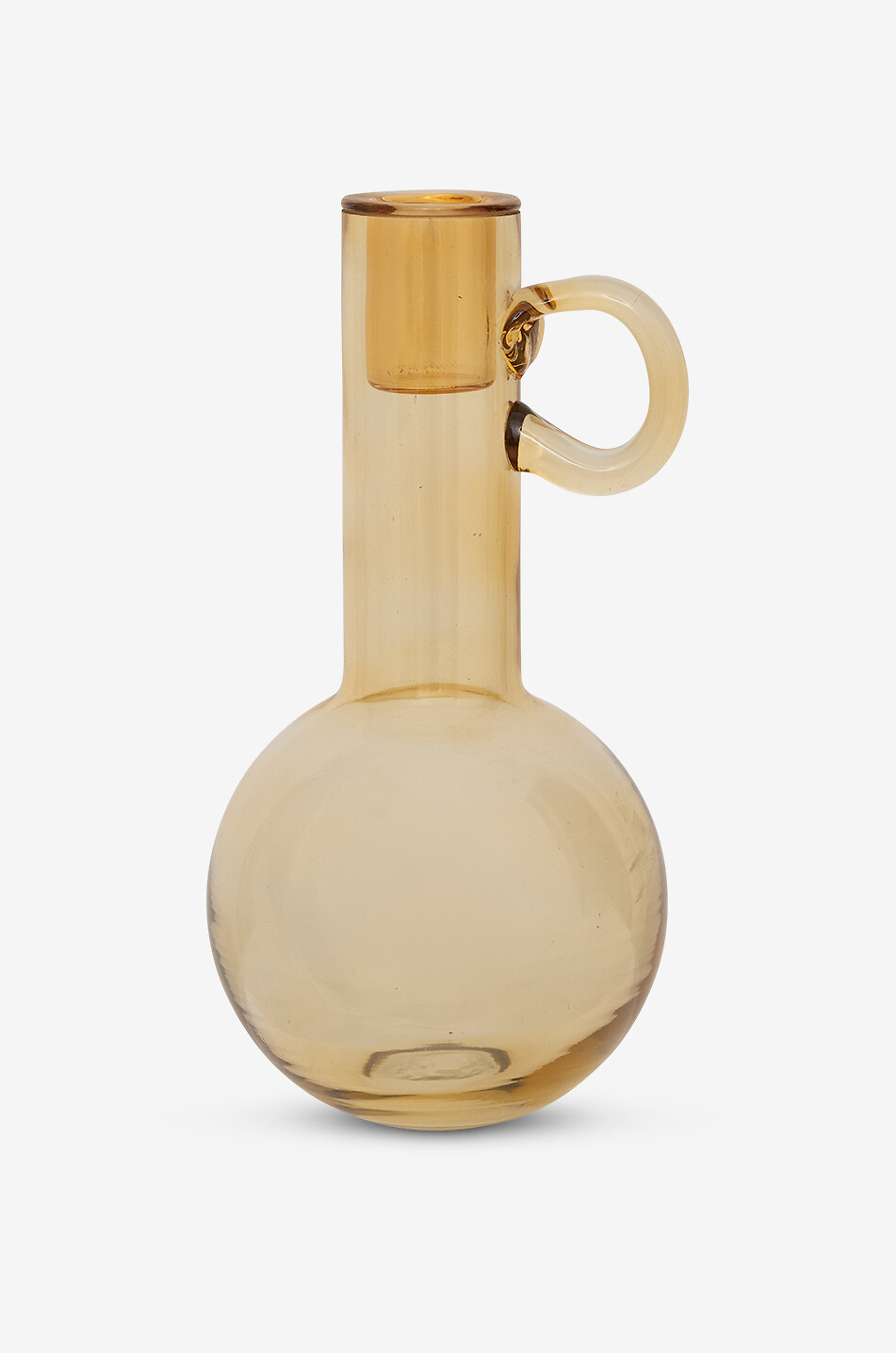 Kerzenhalter aus recyceltem Glas Bari