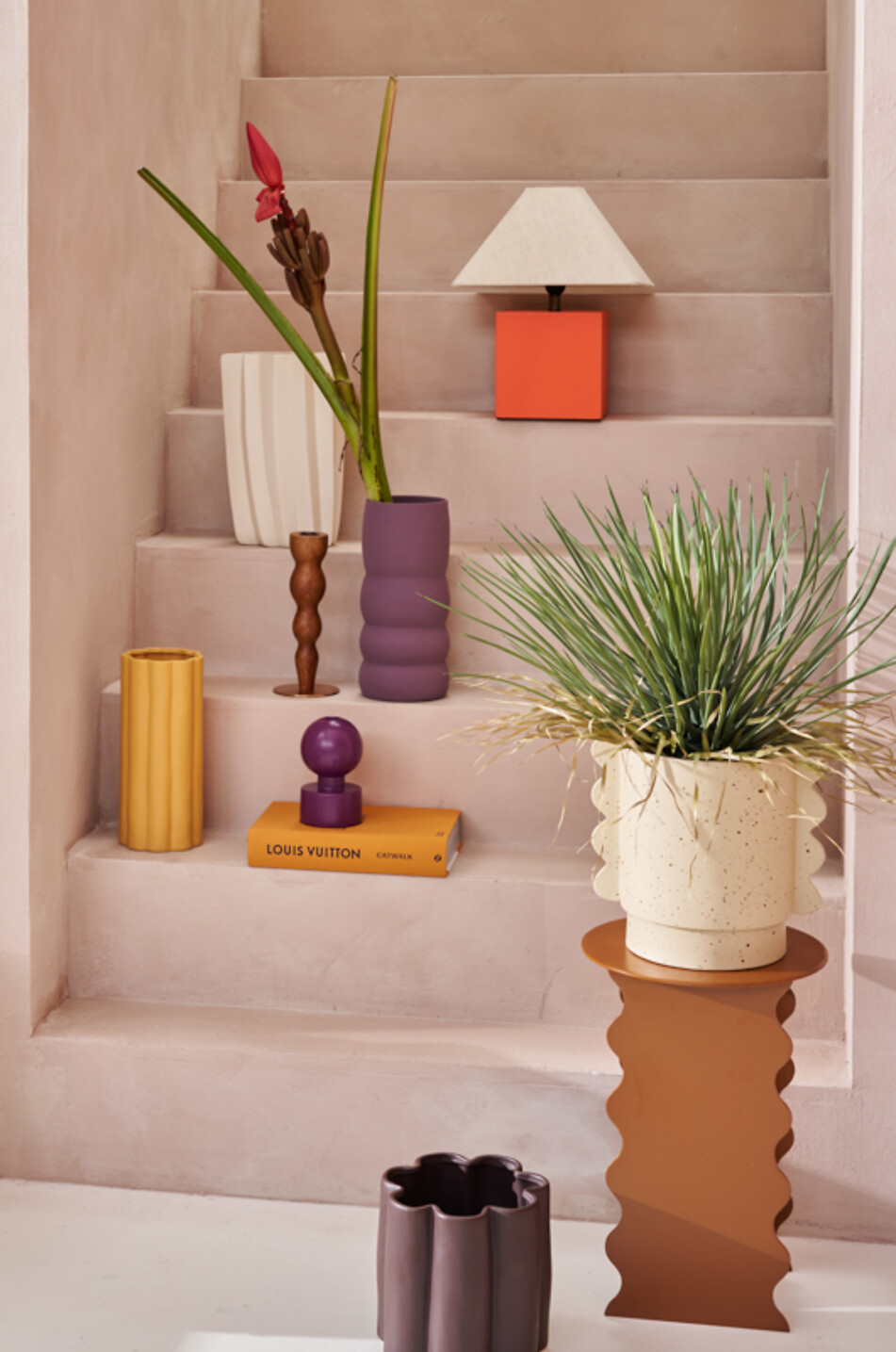 URBAN NATURE CULTURE AMSTERDAM Blumentopf aus Keramik Mola Haus BEIGE 3