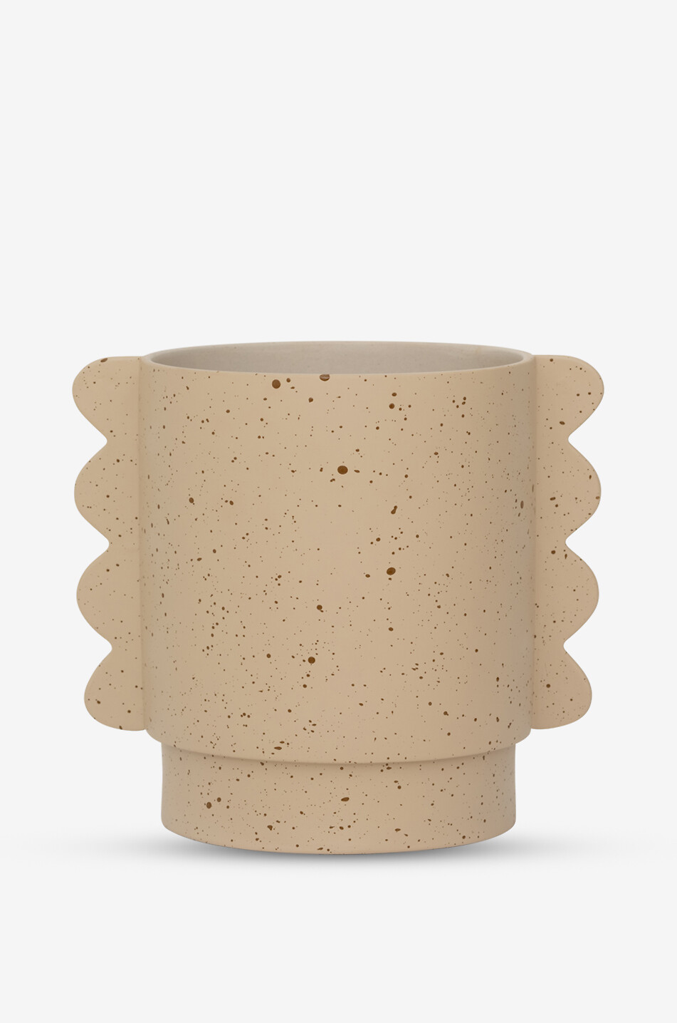 URBAN NATURE CULTURE AMSTERDAM Blumentopf aus Keramik Mola Haus BEIGE 1