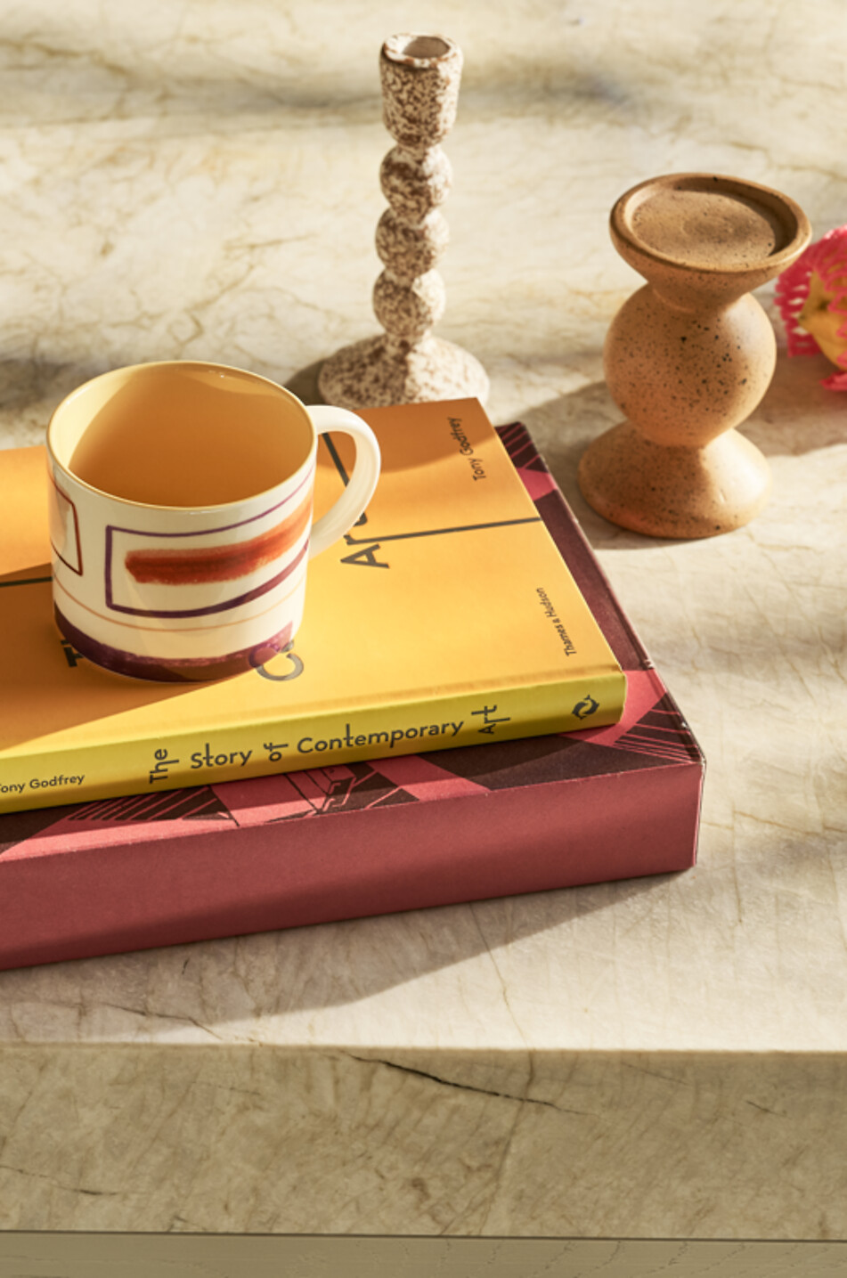 URBAN NATURE CULTURE AMSTERDAM Kerzenständer aus Ecomix Sisi A Haus BRAUN 4