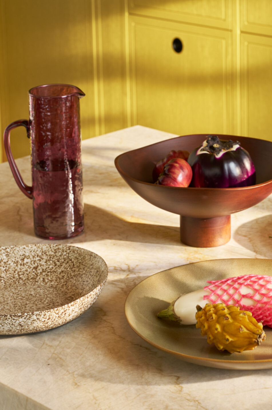 URBAN NATURE CULTURE AMSTERDAM Nox recycled ceramic bowl Home BROWN 3