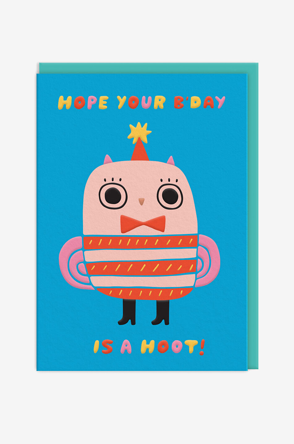 Geburtstagskarte mit Eulendesign Birthday Owl