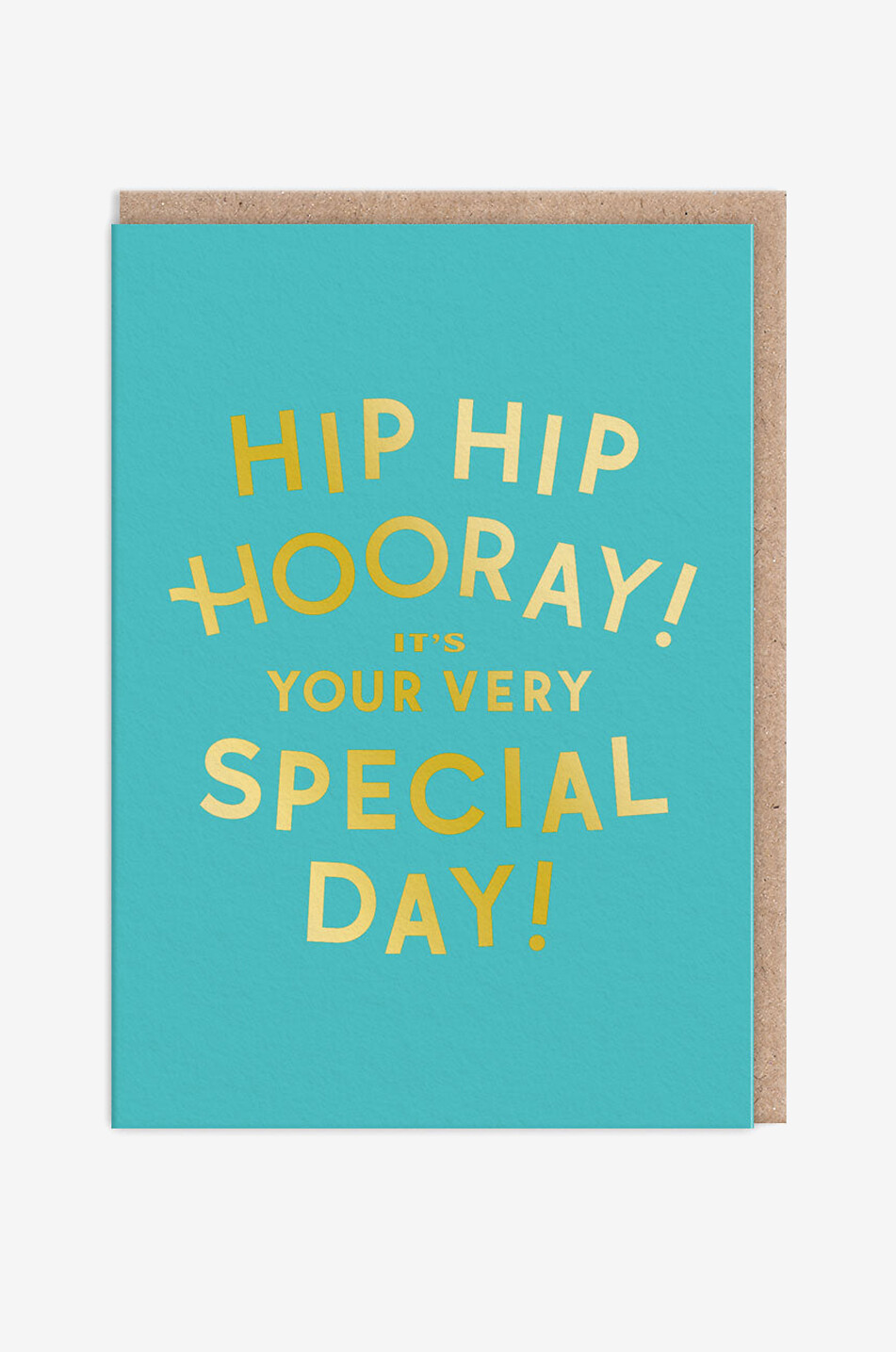Carte de vœux Hip Hip Hooray Special Day