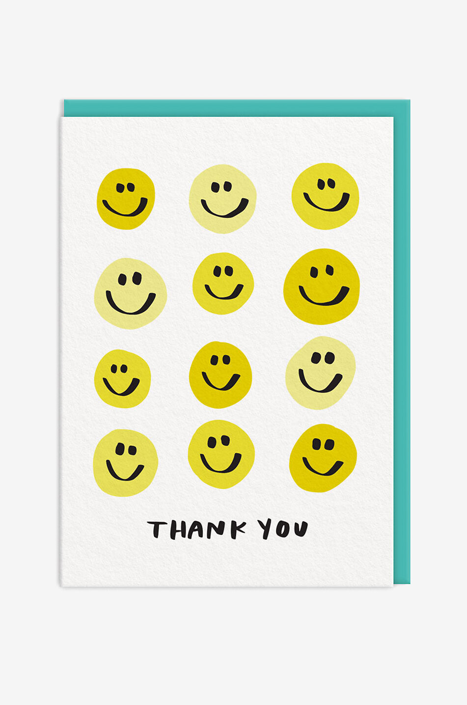 Thank You Smiley greeting card