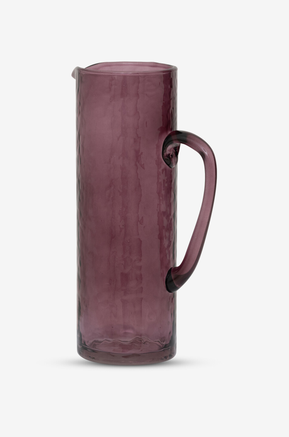 URBAN NATURE CULTURE AMSTERDAM Carafe en verre recyclé Hammered Maison VIOLET 4