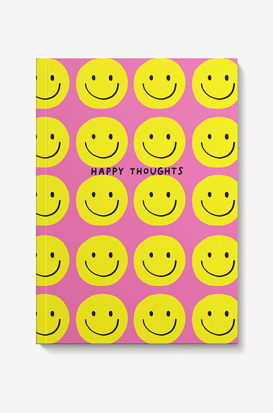 Spiral-bound Happy Thoughts notebook