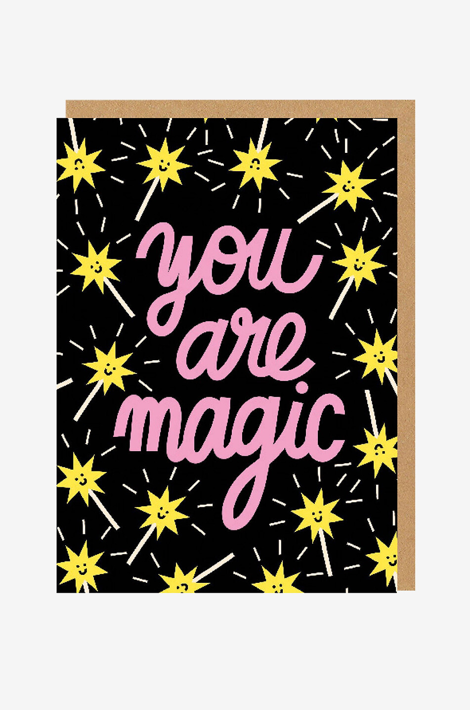 OHH DEER Glückwunschkarte A6-Format You Are Magic Haus BUNT 1