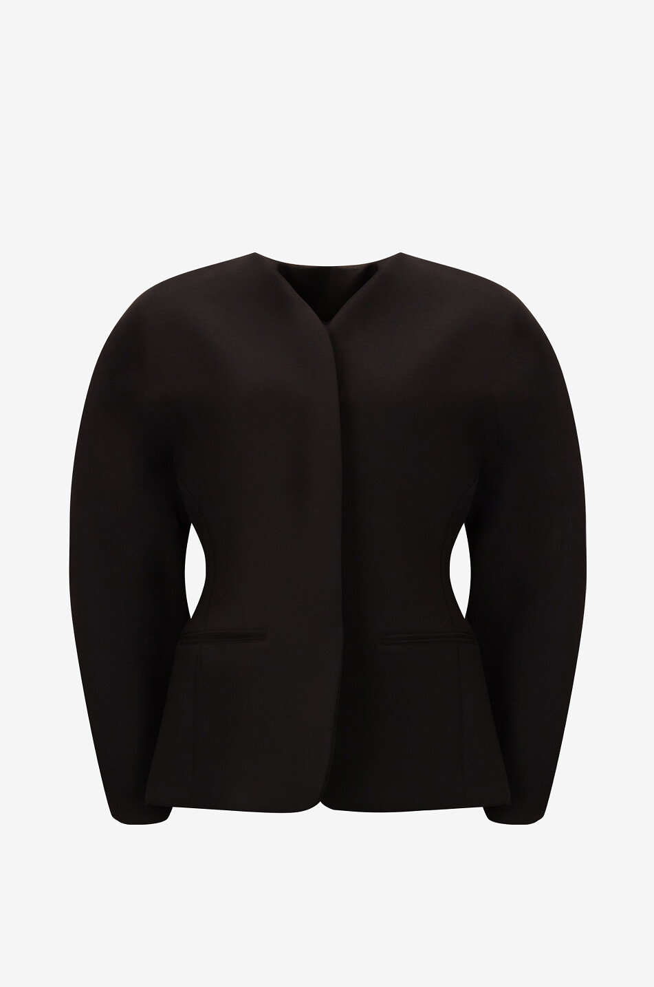 Dicker taillierter Blazer La veste Ovalo