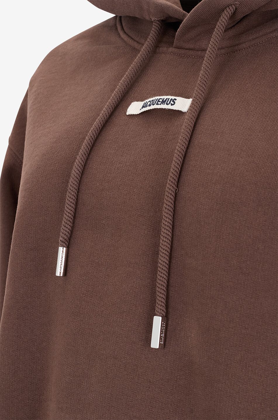 JACQUEMUS Sweat-shirt à capuche Le hoodie Gros Grain Femme MARRON 3