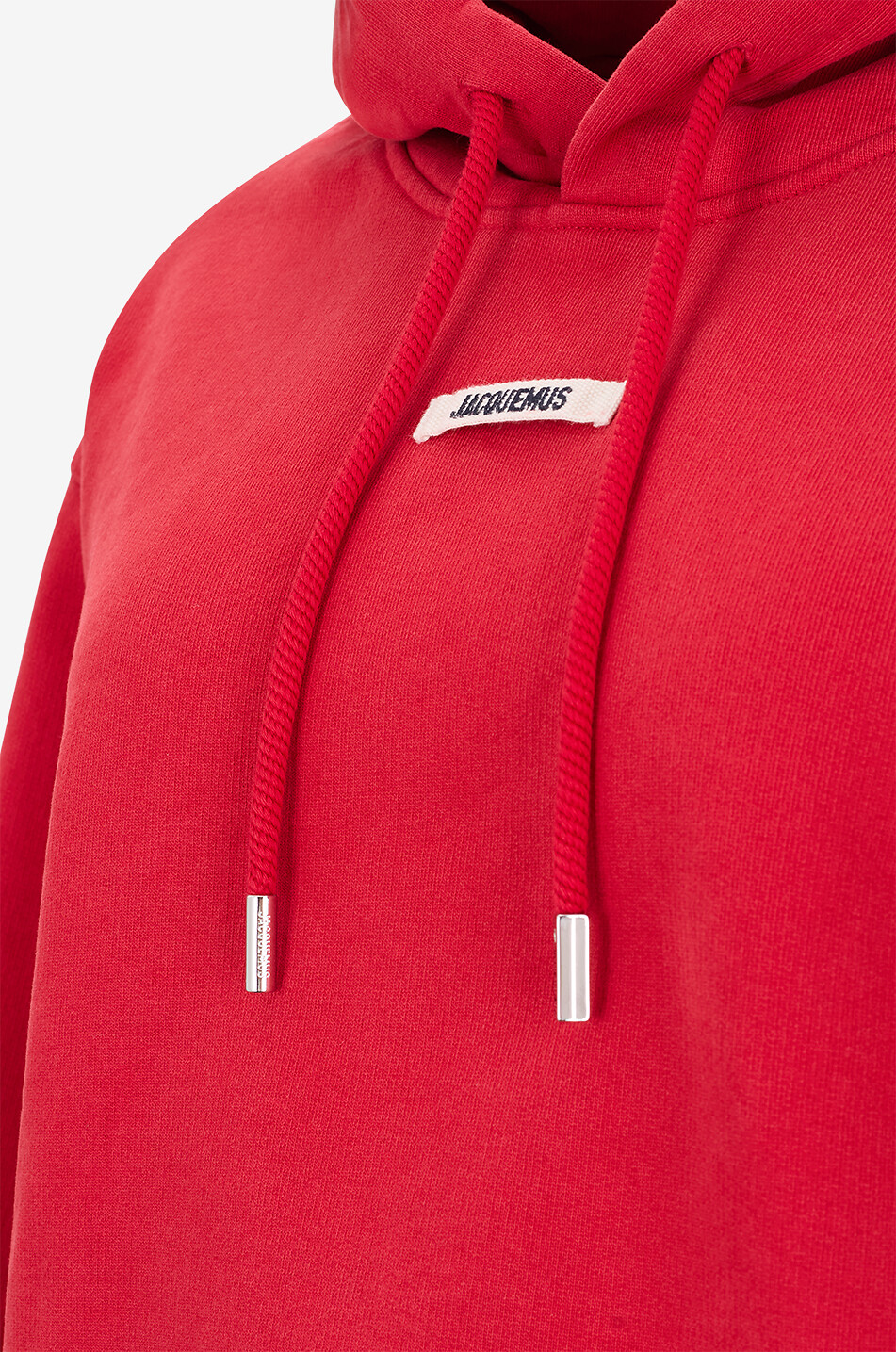 JACQUEMUS Sweat-shirt à capuche Le hoodie Gros Grain Femme ROUGE 3