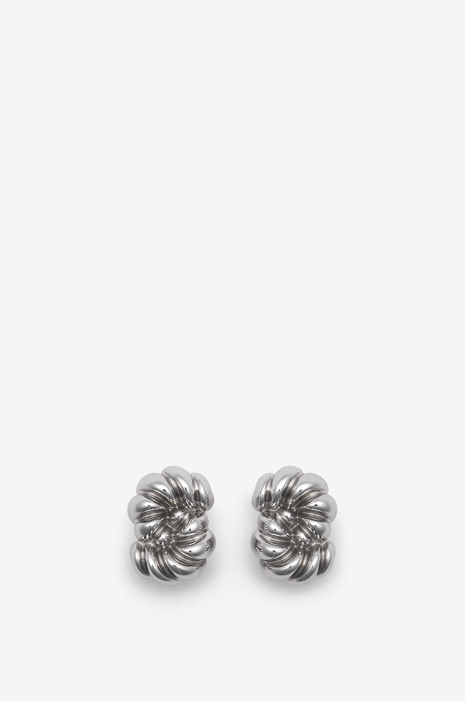 Clous d'oreilles argentés Loulou