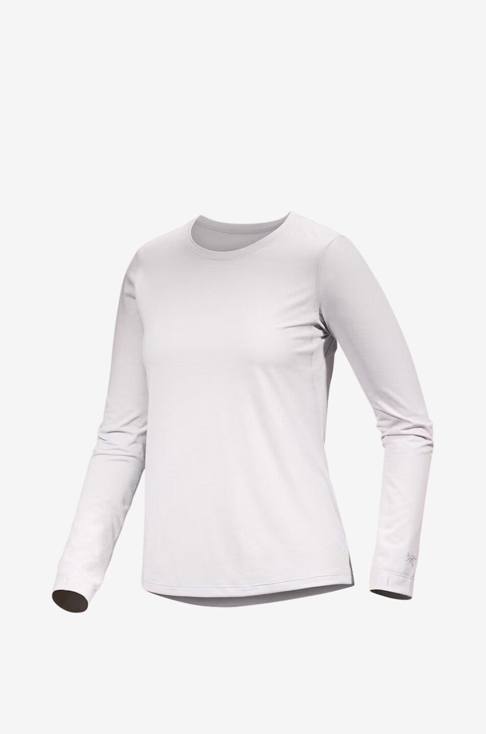 ARC'TERYX Taema technical fabric long-sleeve T-shirt Women LIGHT GREY 1