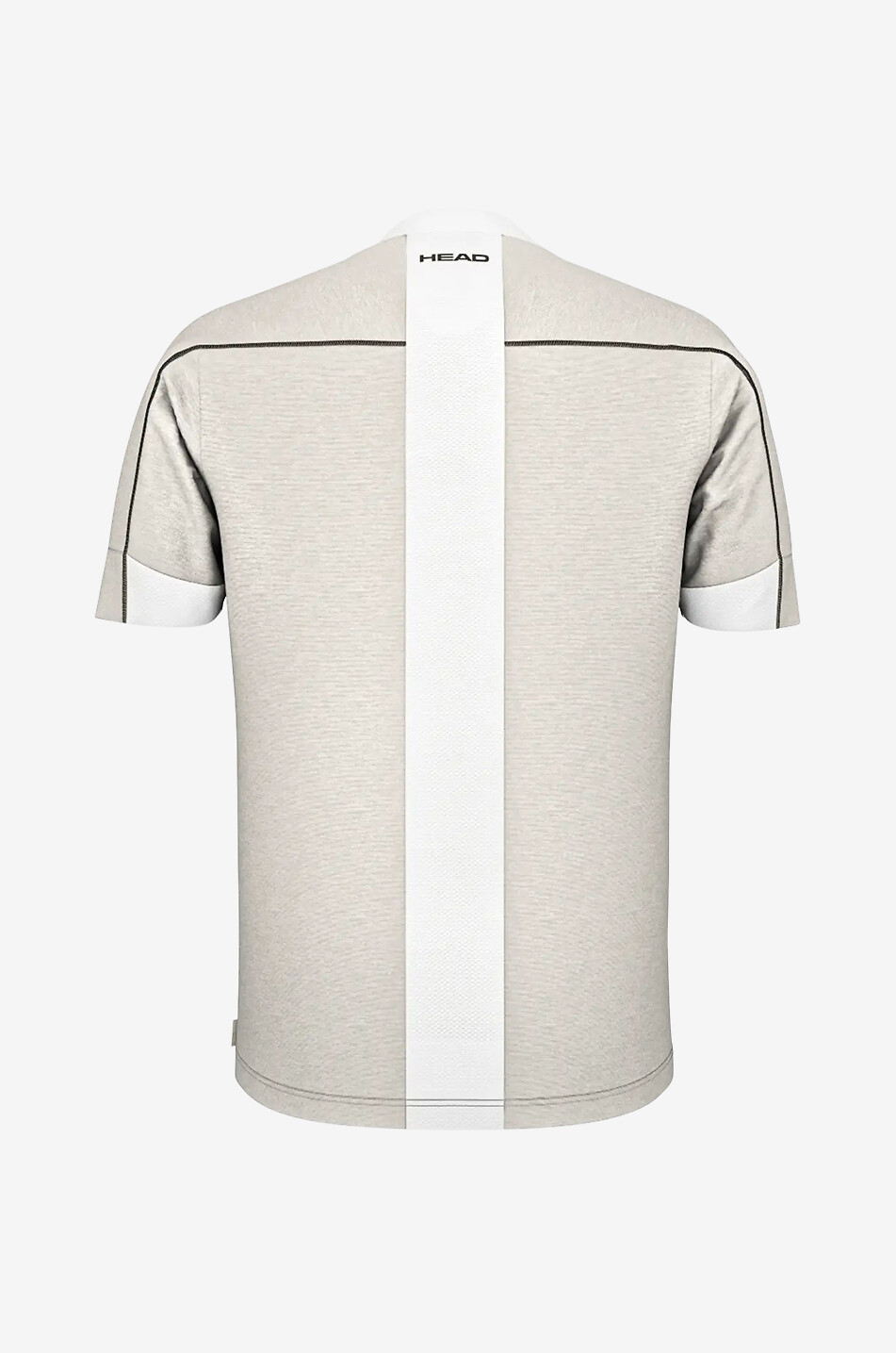HEAD Polo en tissu technique Homme GRIS CLAIR 2