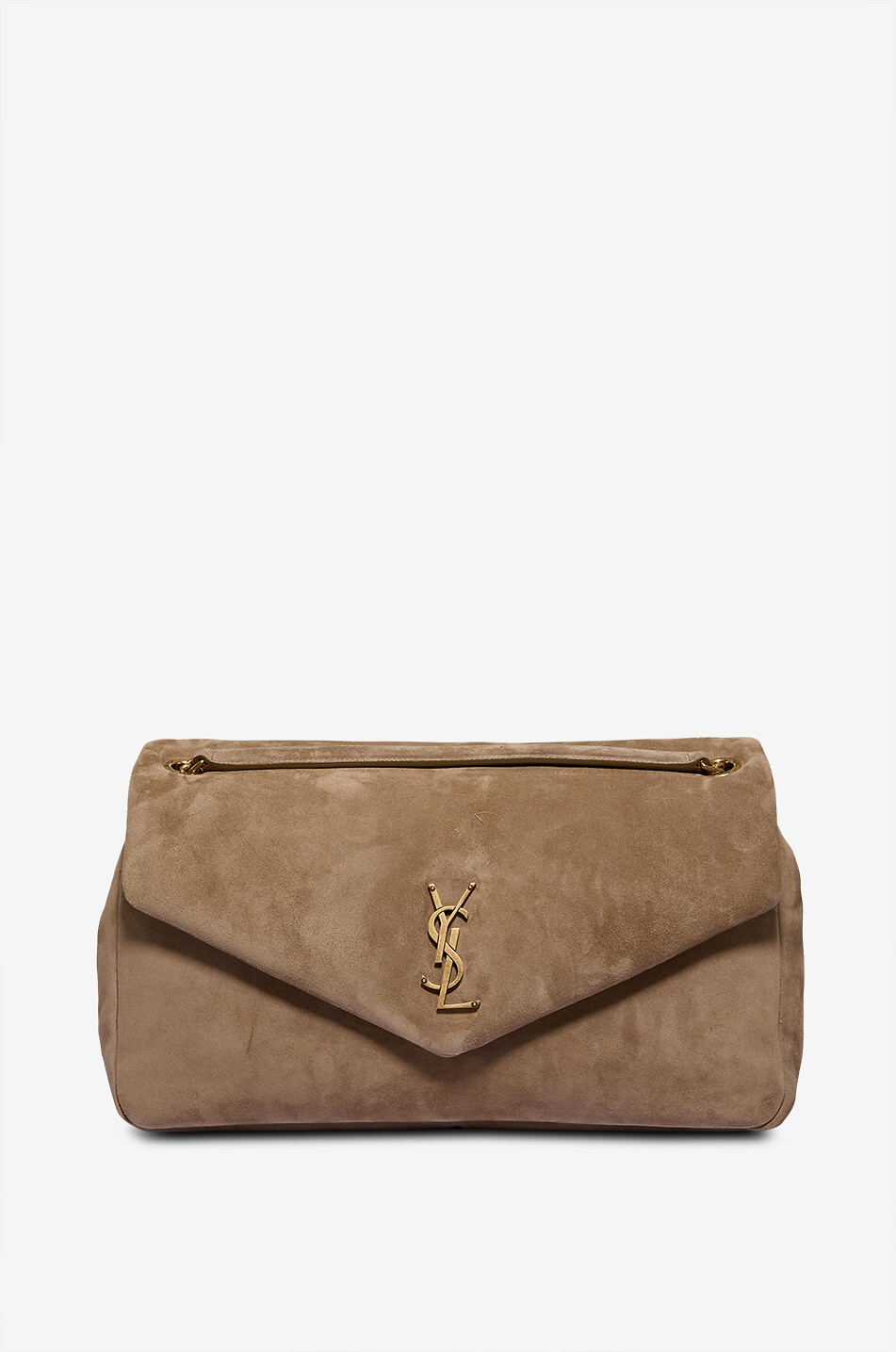 Calypso Large suede shoulder bag
