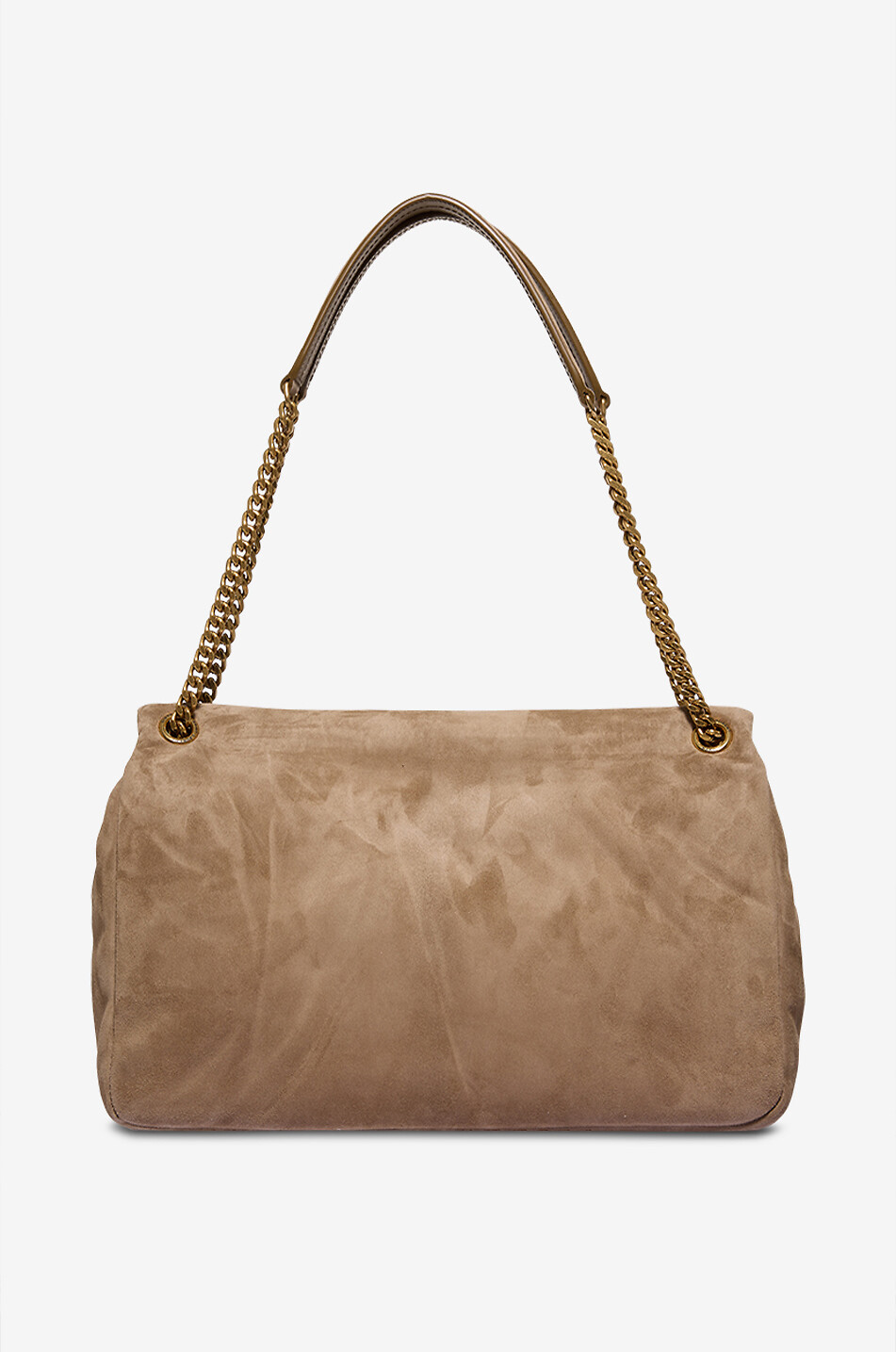 Calypso Large suede shoulder bag - SAINT LAURENT PARIS