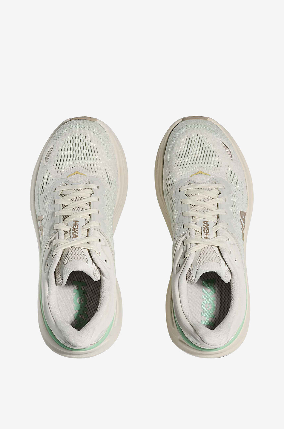 HOKA ONE Baskets de course Bondi 9 Femme BEIGE 6
