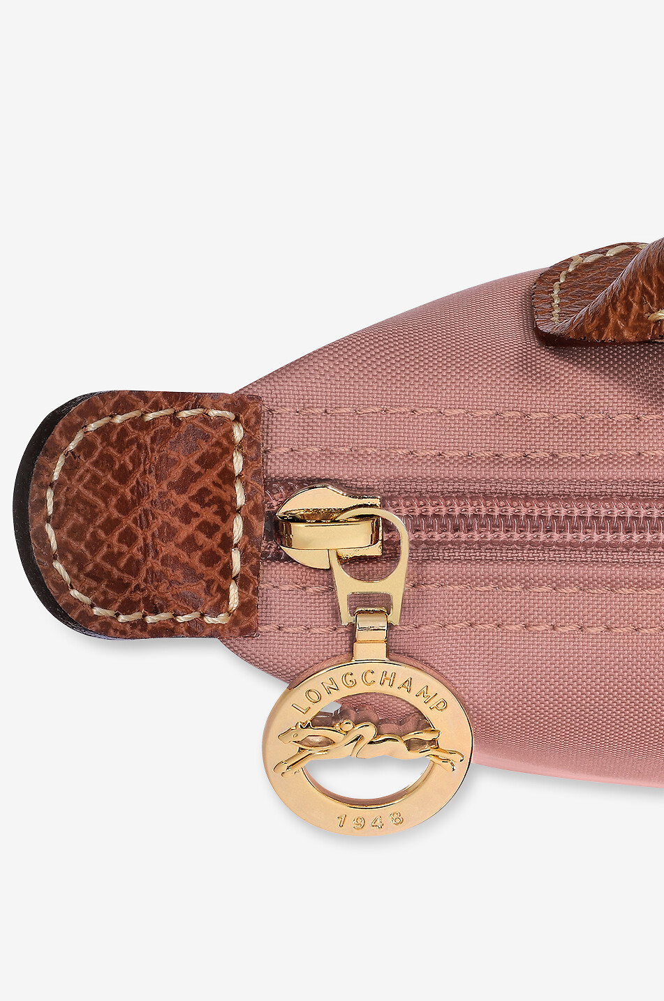 LONGCHAMP Le Pliage Original cosmetic pouch with handle Women LIGHT PINK 6