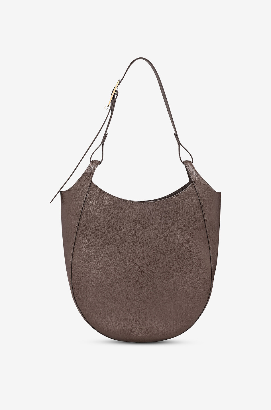 Sac porté épaule arrondi en cuir grainé Le Foulonné L