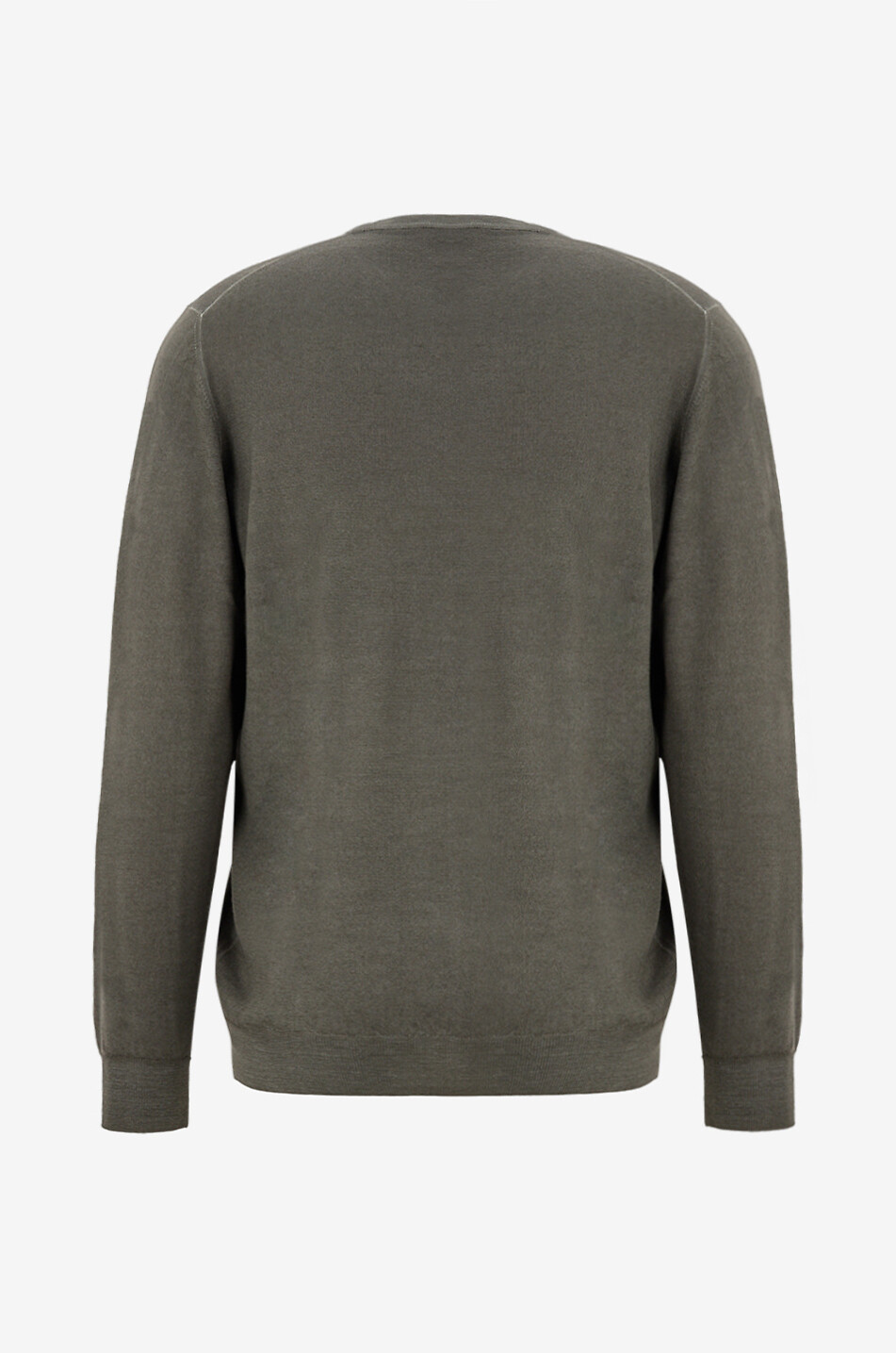 Pull Homme En Cachemire Fedeli Italy - Taille M, Gris, Vintage En Très Bon état