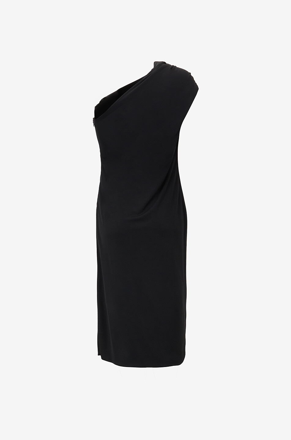 TOM FORD Robe courte à épaule dénudée en jersey à cristaux Femme NOIR 2