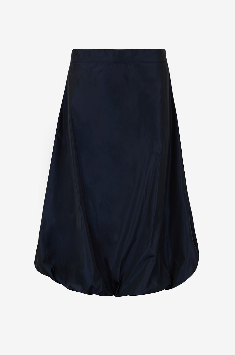 GRAN SASSO Jupe midi évasée en taffetas Femme BLEU FONCE 1