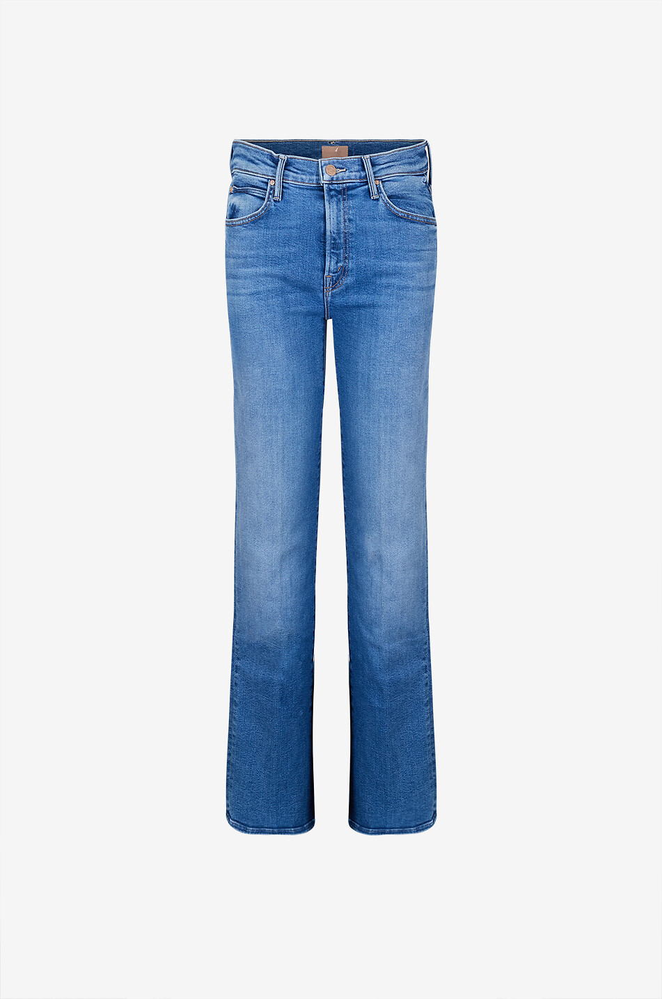 MOTHER Gerade Jeans aus Denim The Kick It Damen BLAU 1