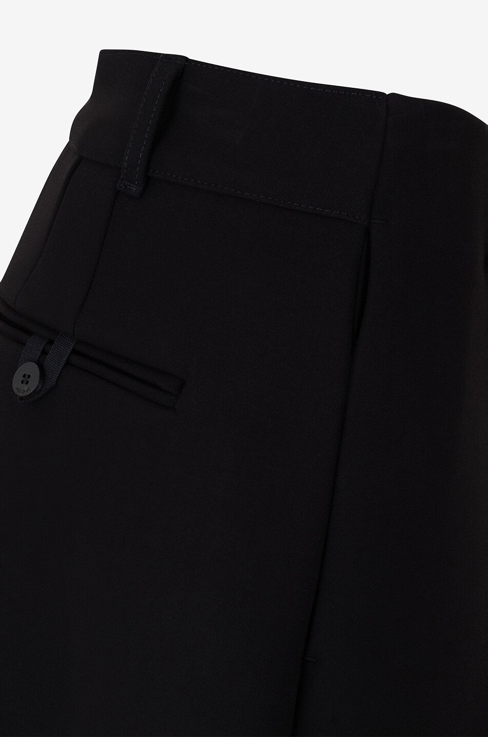 JACQUEMUS Abgerundete dicke Hose Le pantalon Ovalo Damen SCHWARZ 3