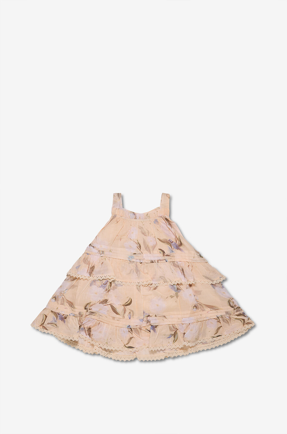 ZIMMERMANN A-förmiges Mädchentop aus Voile Cascadian Swing Botanical Mädchen BUNT 2