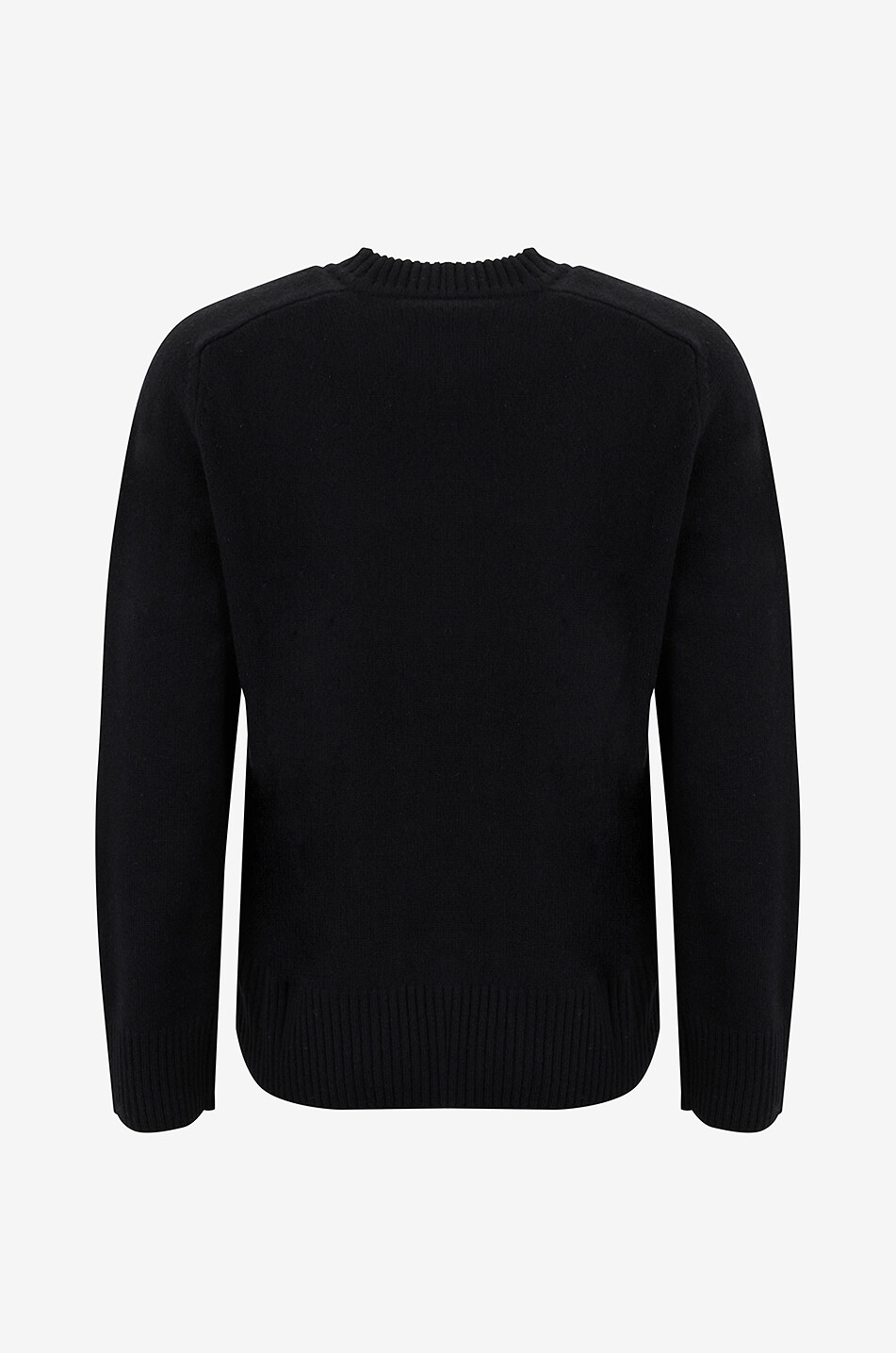 LOULOU DE SAISON Pull col rond en cachemire Baltra Femme NOIR 2