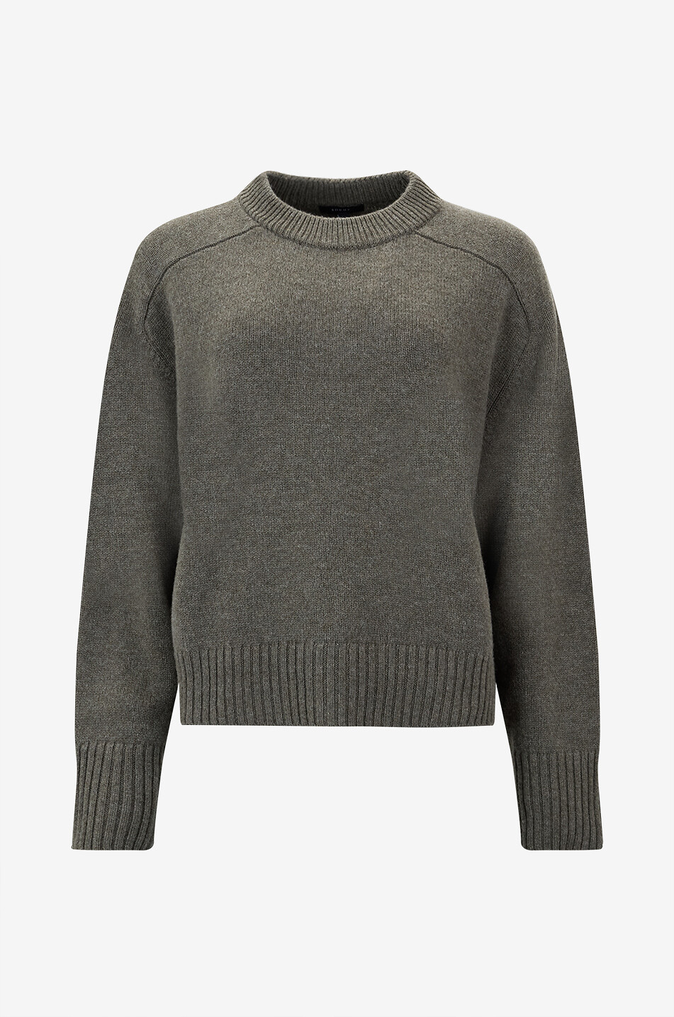 Pull col rond en laine mérinos Will