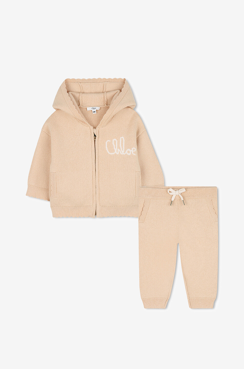 Ensemble de jogging en maille bébé Chloé Signature