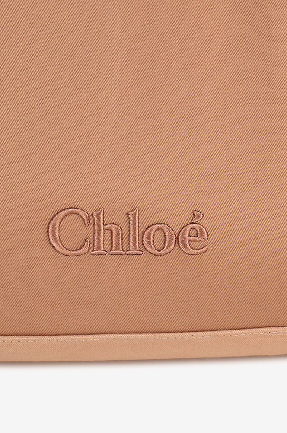 CHLOE Wickeltasche aus Baumwollcanvas Chloé Baby BEIGE 6