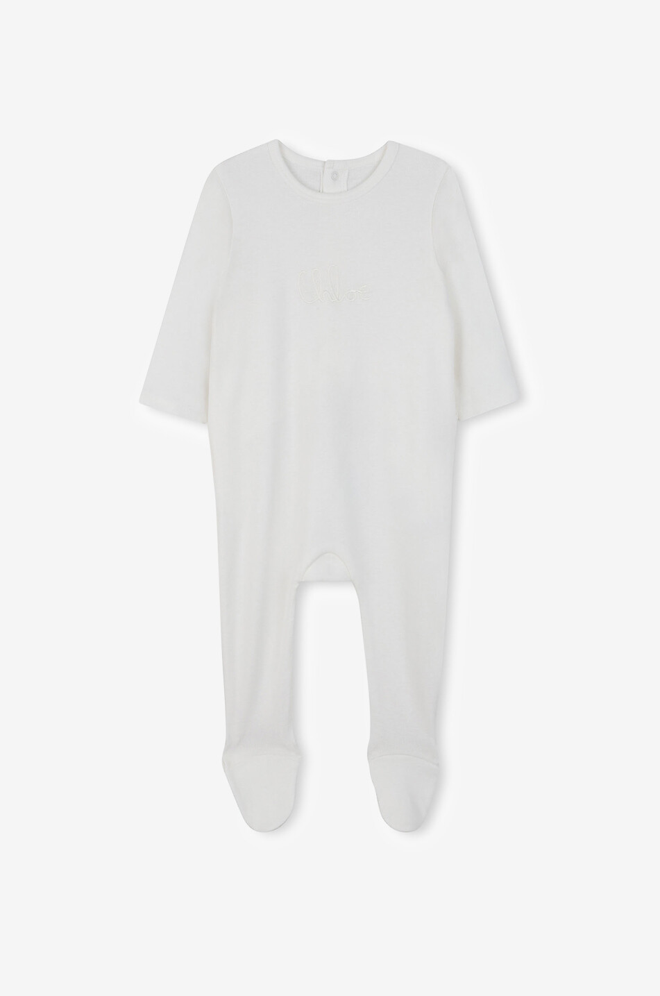 CHLOE Coffret de naissance pyjamas en velours et jersey côtelé Chloé Signature Bébé MULTICOLORE 3