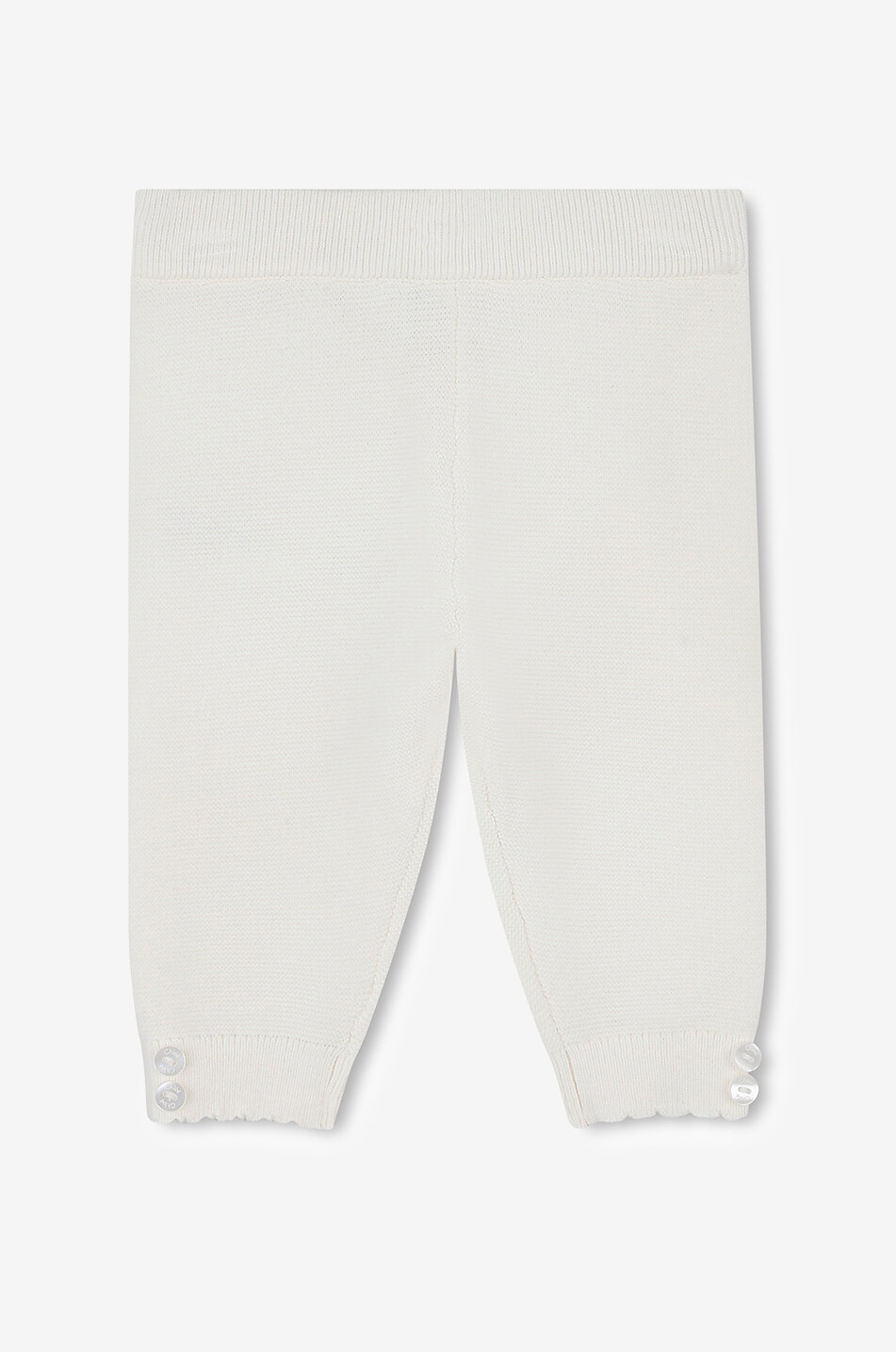 CHLOE Baby-Hose und Cardigan aus Bio-Baumwolle und Kaschmir im Geschenkset Baby CREMEFARBEN 5