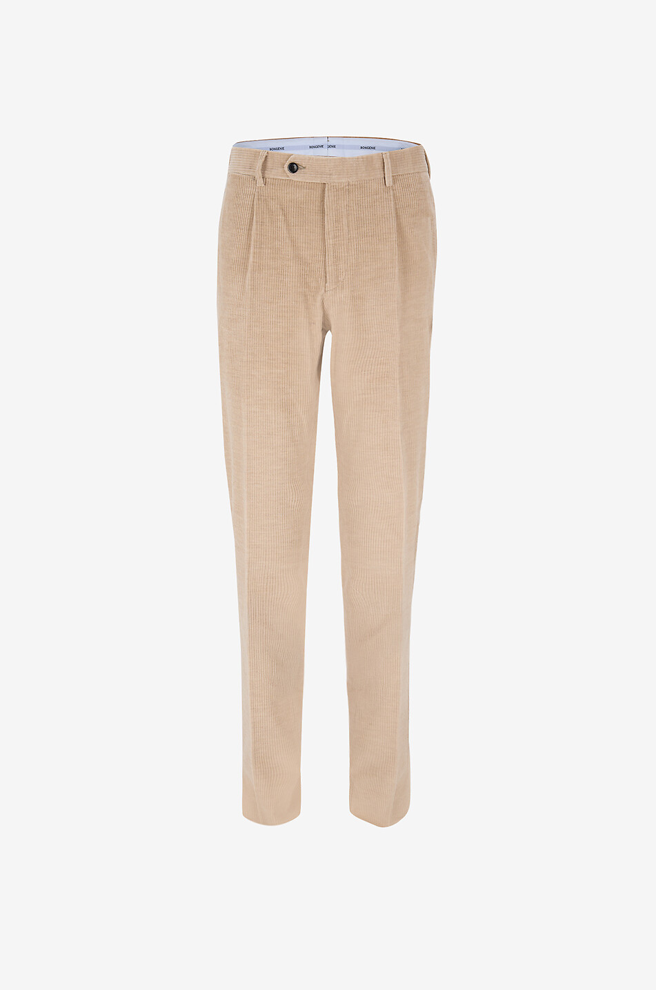Corduroy slim-fit trousers