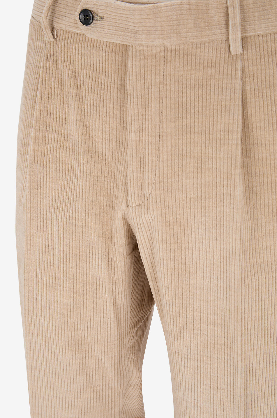 BONGENIE Corduroy slim-fit trousers Men Light beige 3