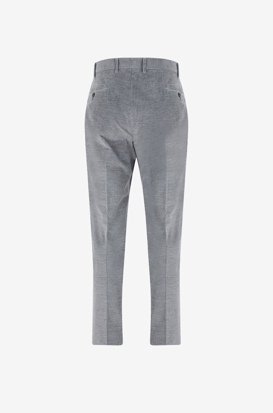 BONGENIE Corduroy slim-fit trousers Men LIGHT GREY 2
