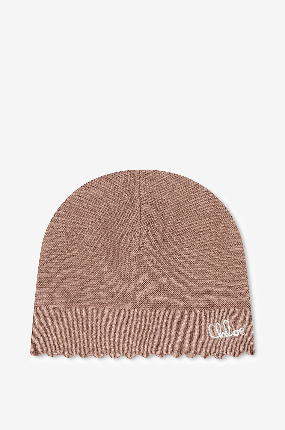 CHLOE Coffret bébé combinaison et bonnet en coton et cachemire Bébé ROSE 5