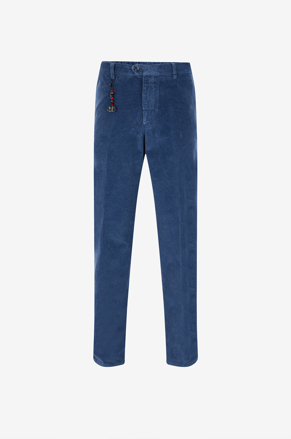 MARCO PESCAROLO Pantalon slim en velours côtelé Evo Homme BLEU MOYEN 1