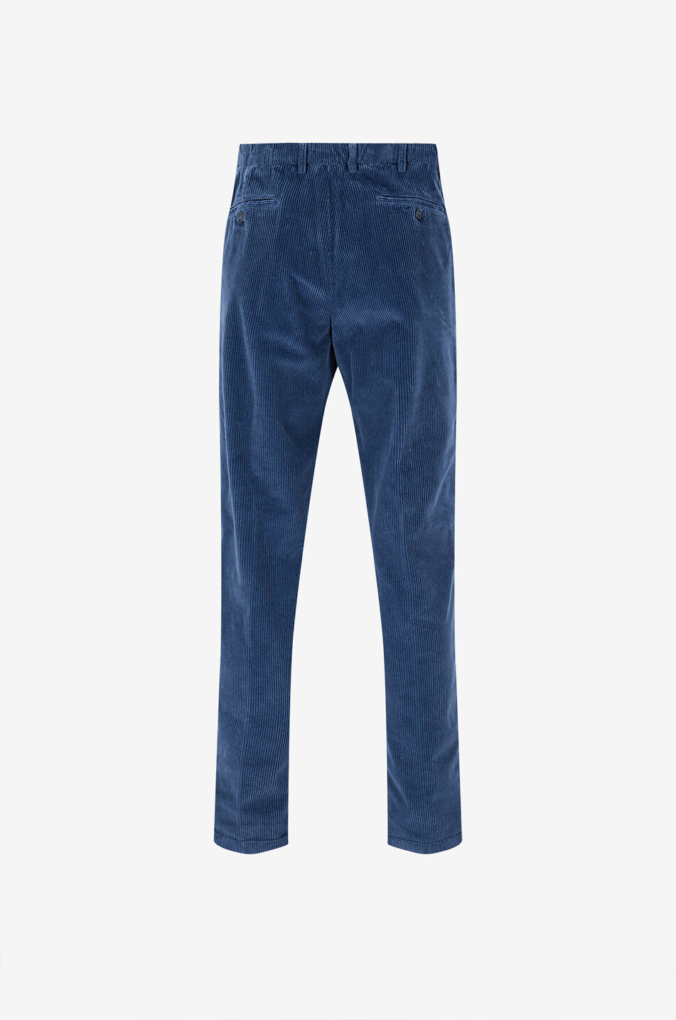 MARCO PESCAROLO Pantalon slim en velours côtelé Evo Homme BLEU MOYEN 2