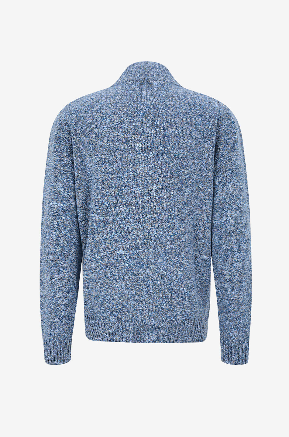 Full-zip cashmere cardigan - GRAN SASSO - BROWN - Bongénie