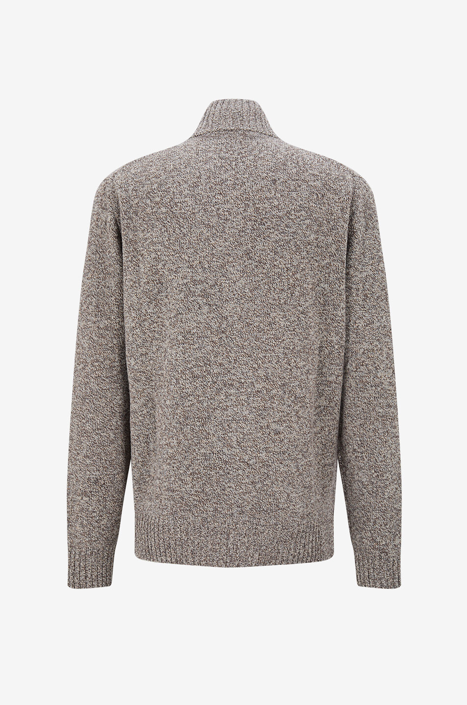 ZANONE Strickjacke aus meliertem Stoff Chioto Herren BRAUN 2