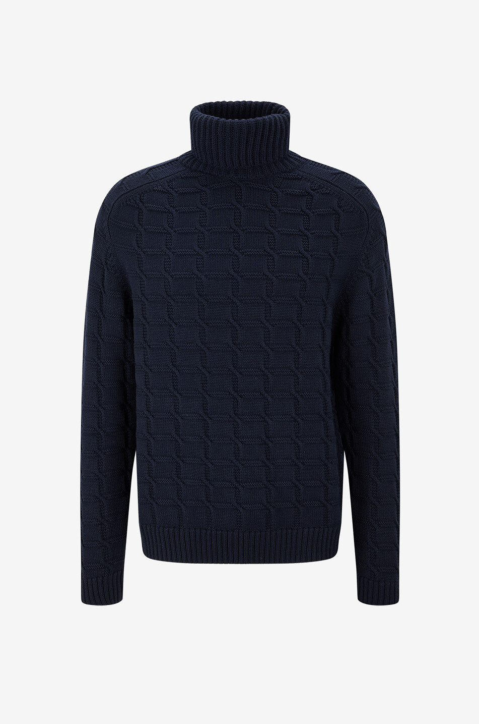 Kegøn 20XX uniform size2 Giro Rag knitted crewneck jumper - ZANONE - MEDIUM BLUE - Bongénie