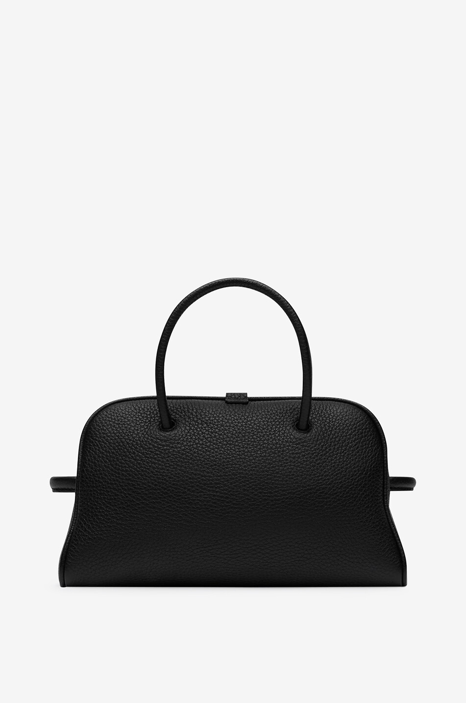JACQUEMUS Le petit Turismo grained leather handbag Women BLACK 3